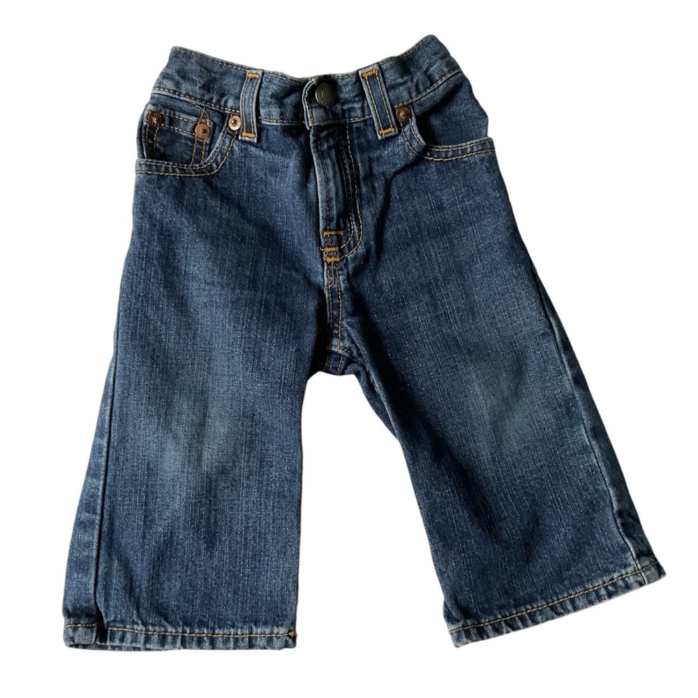 POLO RALPH LAUREN Blue Denim Jeans Infant Toddler Size 12 Months